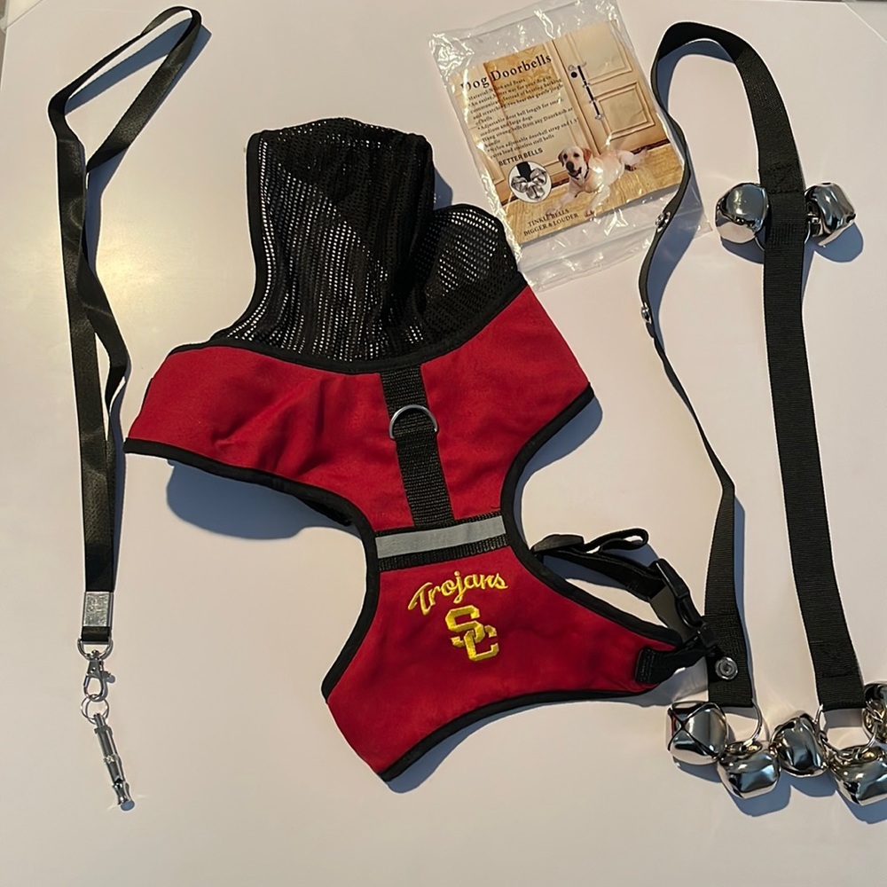 Dog Doorbells and Harness